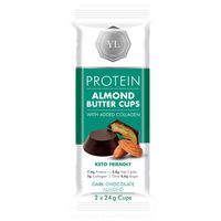 YOUTHFUL LIVING PROTEIN Almond Butter Cups - With Added Collagen